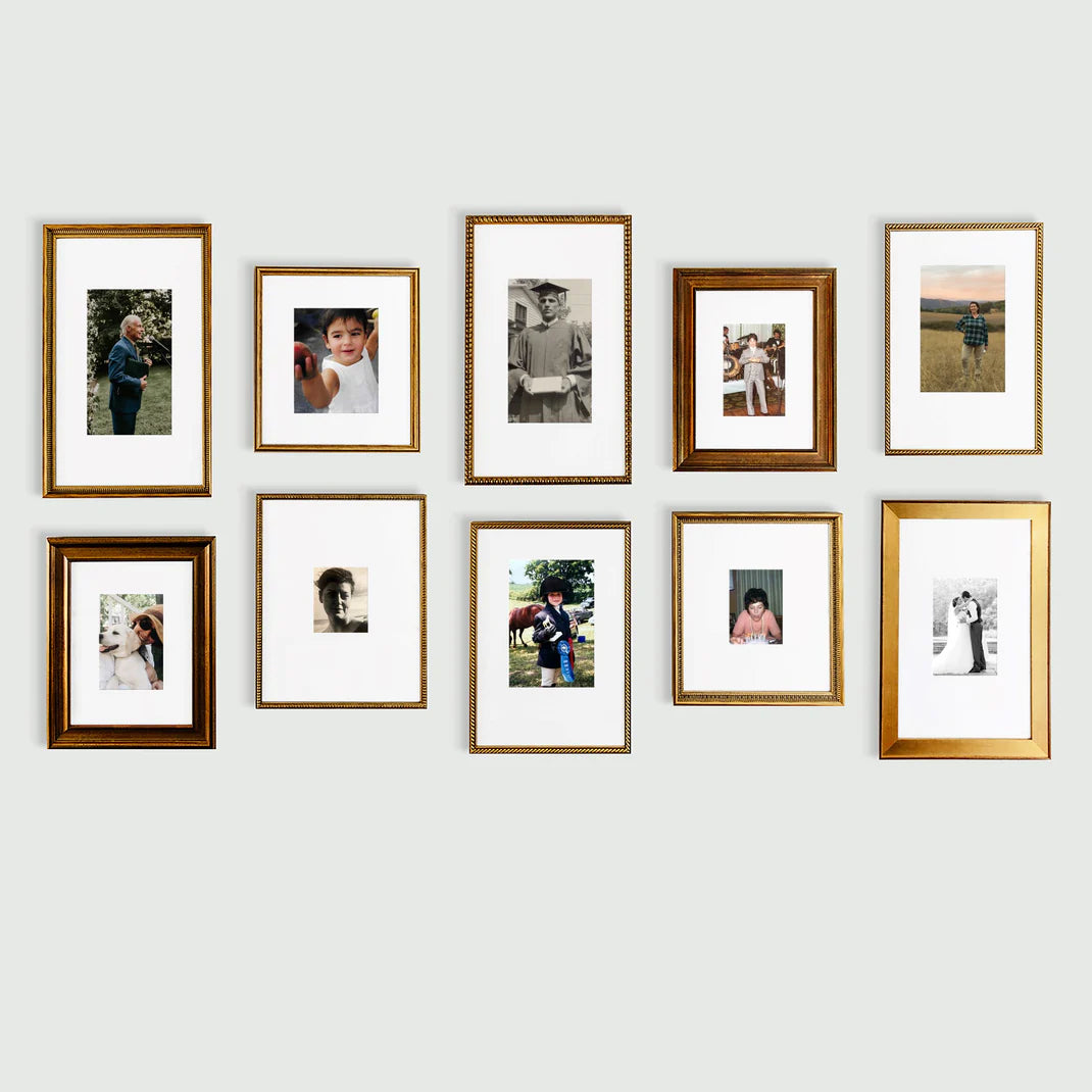The Antiqued Portrait Grid